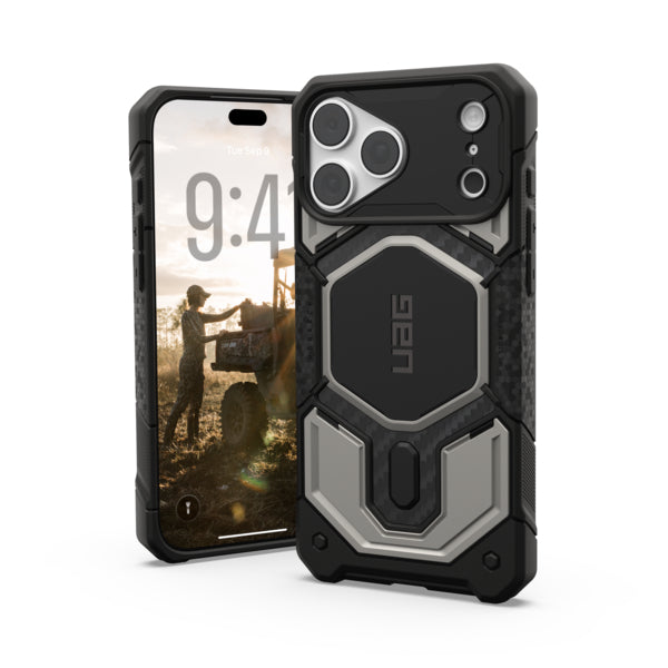 UAG Monarch Pro Magsafe Case For Apple iPhone 18/Apple iPhone 17 Pro Max - Titanium
