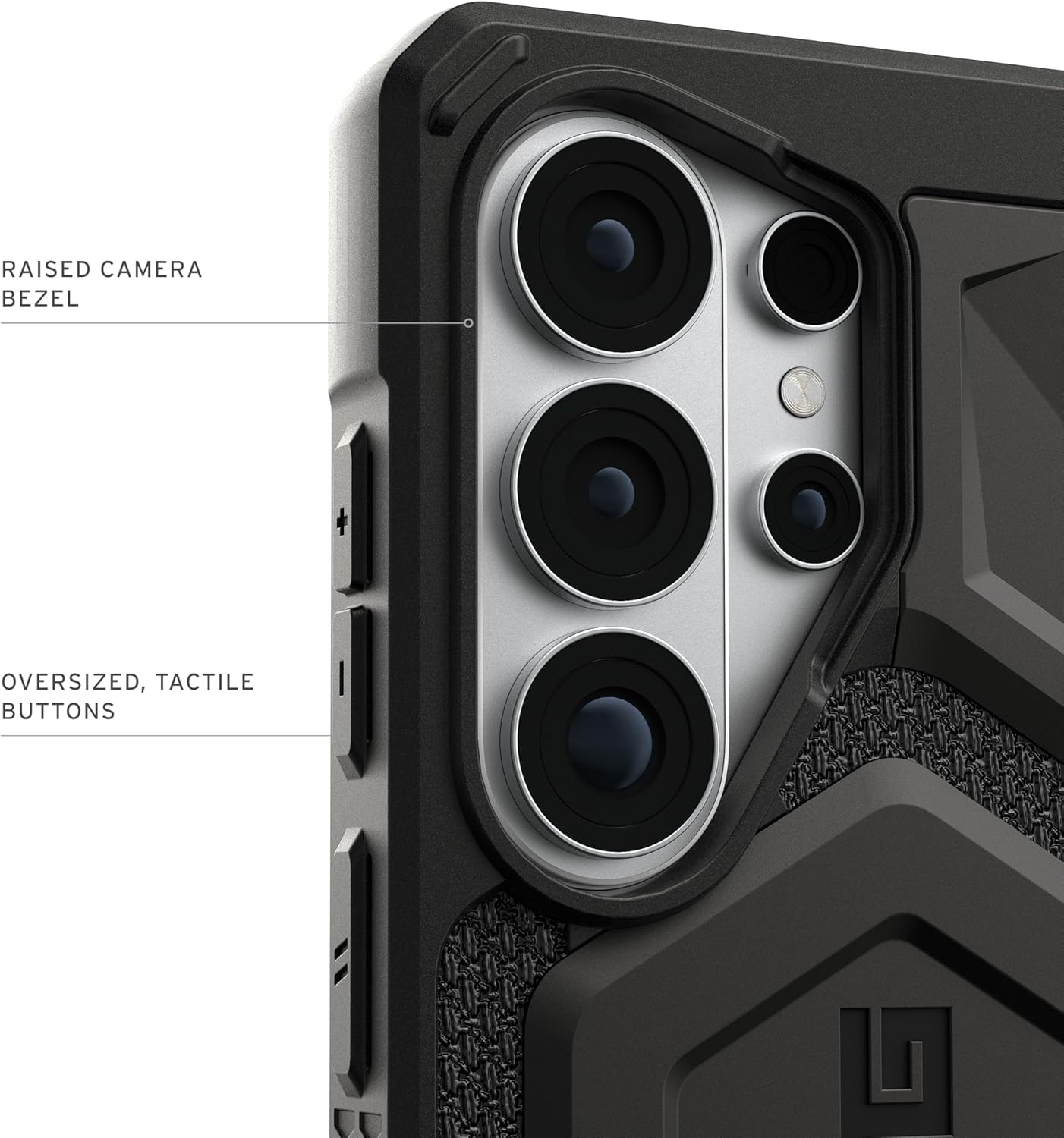 يو ايه جي مونراك برو  واط حافظة  سامسونج جالكسي  ألترا  أسود