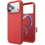Elago Magnetic Silicone Case (Camera Control Key Included) For Apple iPhone 18 Pro Max / Apple iPhone 17 Pro Max - Red