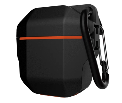 UAG Apple Airpods Hardcase Case - Black/Orange