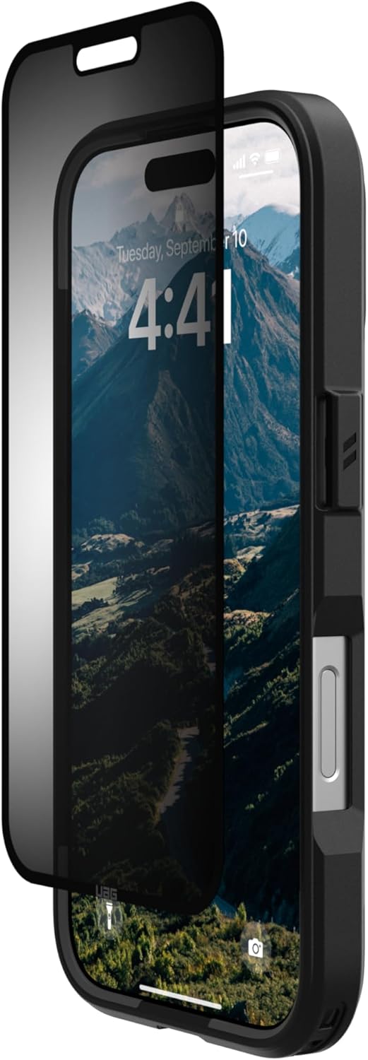 UAG iPhone 16 Pro Removable Privacy Eco Screen Protector - Clear
