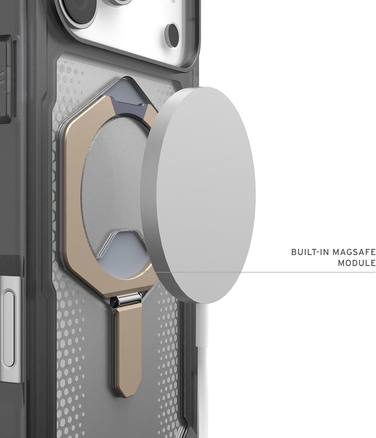 UAG iPhone 17 Pro Max Plasma Xte Magsafe Case - Ash/Titanium