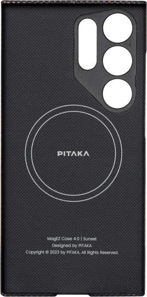 Pitaka Samsung Galaxy S24 Ultra Magez Magsafe Case  (Black/Grey Twill)