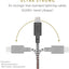 Native Union Belt Cable - USB A / Lightning / 1.2 Meter / Zebra
