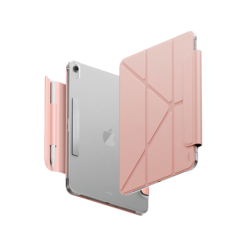 Uniq Camden Lite Case With Detachable Pencil Sleeve for iPad Air 11" (M2-M4) - Blush Pink