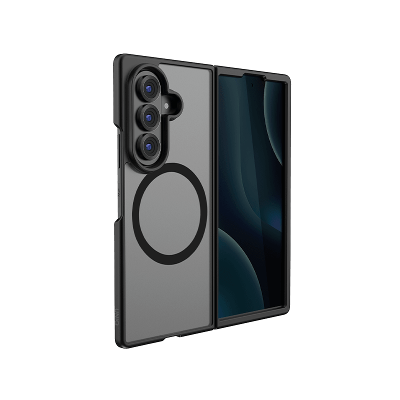 Uniq Hybrid Veren MagSafe Case for Samsung Galaxy Fold 8 Ultra - Smoky Frost