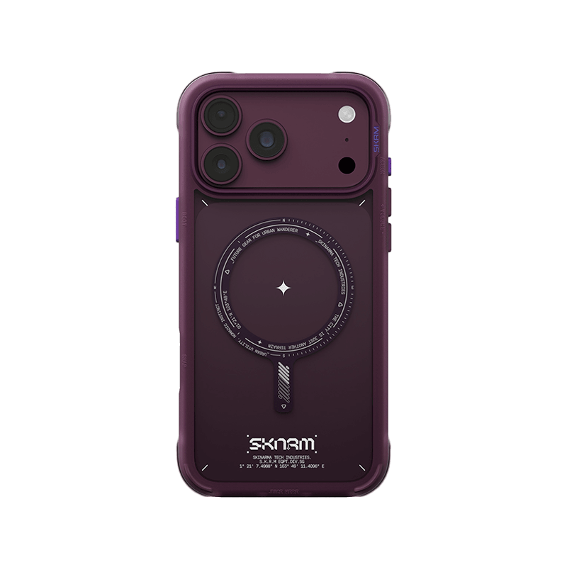 SkinArma Avion MagSafe Case for iPhone 18 Pro Max - Burgundy