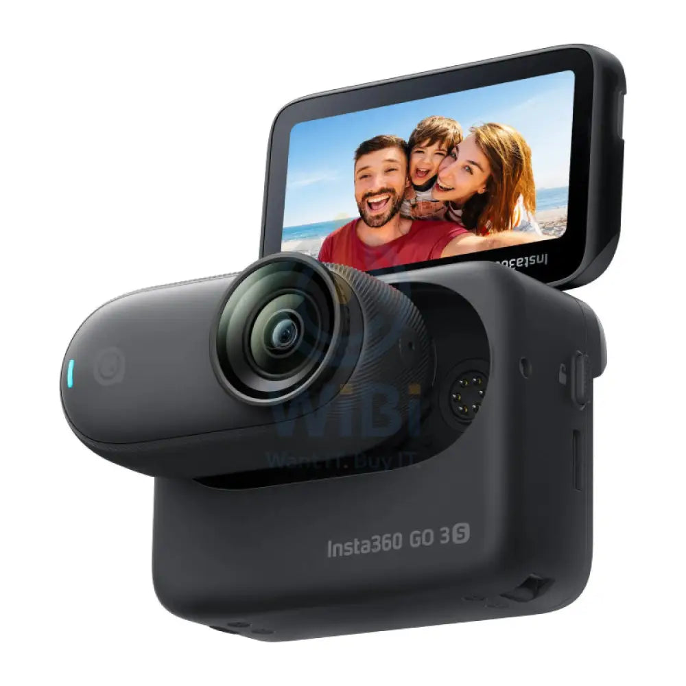 إنستا360 جو 3S أكشن كاميرا  3S - 128 جيجابايت / 4K / ميدنايت أسود اكسسوارات > كاميرات