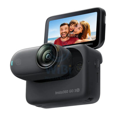 Insta360 GO 3S Action Camera - 128GB / 4K / Midnight Black Accessories > Cameras