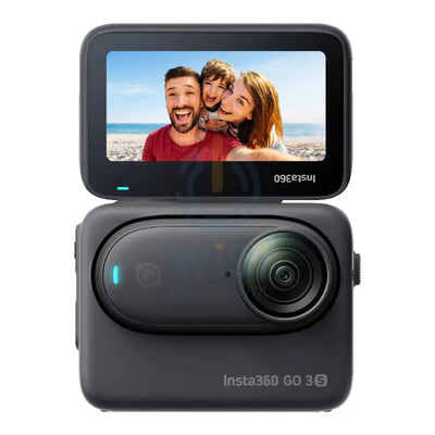 Insta360 GO 3S Action Camera - 128GB / 4K / Midnight Black Accessories > Cameras