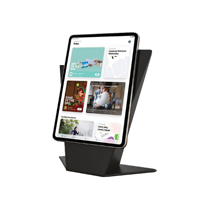 Smartix ممتازة مغناطيسي حامل حافظة  ايباد اير (M2) - أسود