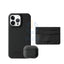 iPhone 14 Pro - Airpod Pro 2 - Black Leather Case Gift Set With Wallet Accessories > Mobiles & Tablets