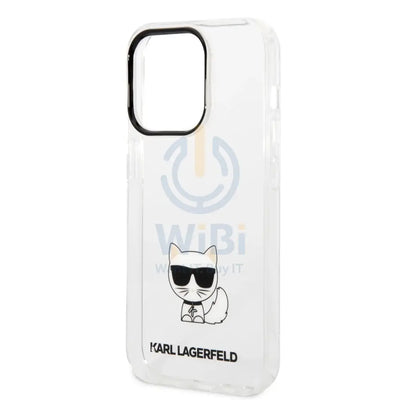 iPhone 14 Pro Max - Transparent Karl Lagerfeld IML Choupette Body Hard Case Accessories > Mobiles & Tablets > Mobiles