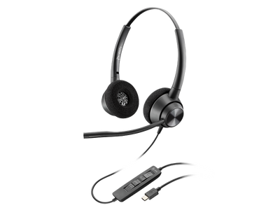 HP Poly EncorePro 320 Stereo Headset TAA - On-Ear / USB-C