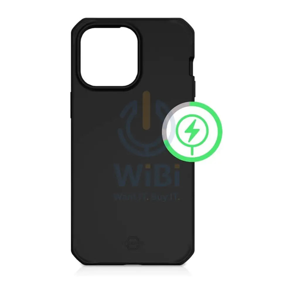 Itskins Ballistic Carbon Case Magsafe For iPhone 14 Pro Max - Black Accessories > Mobiles & Tablets