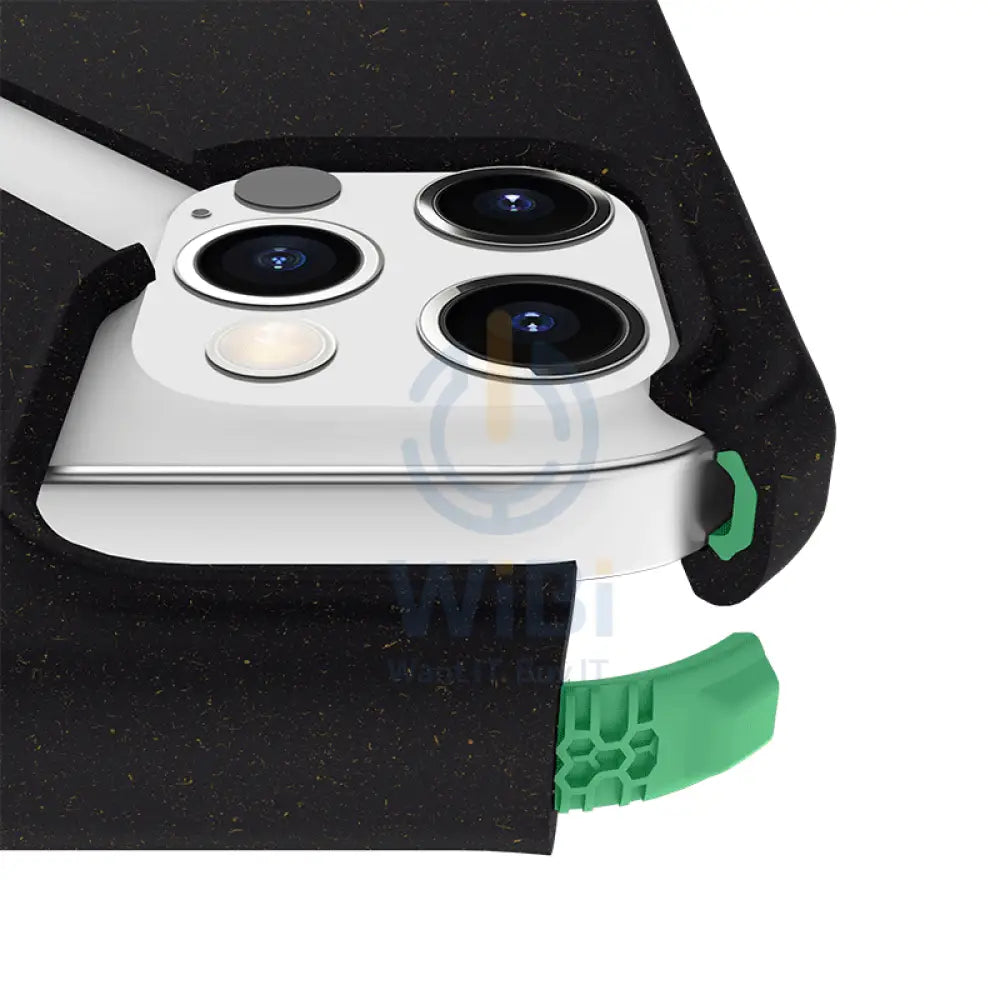 Itskins Biodegradable Case For iPhone 12 Pro Max - Black And Green Accessories > Mobiles & Tablets