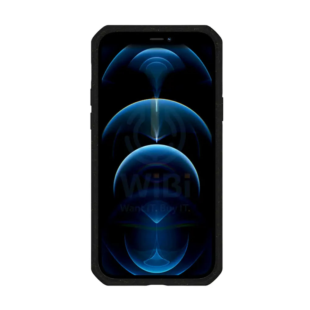 Itskins Biodegradable Case For iPhone 12 Pro Max - Black And Transparent Accessories > Mobiles & Tablets