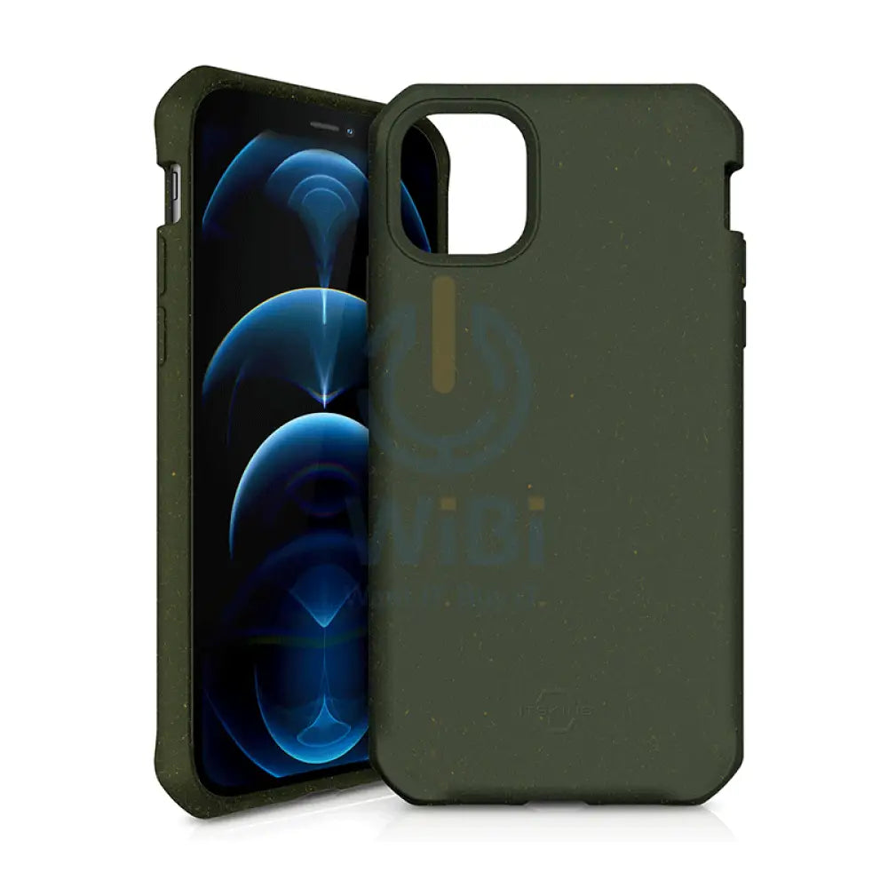 Itskins Biodegradable Case For iPhone 12 Pro Max - Kaki Accessories > Mobiles & Tablets