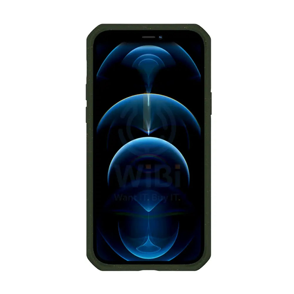 Itskins Biodegradable Case For iPhone 12 Pro Max - Kaki And Transparent Accessories > Mobiles & Tablets