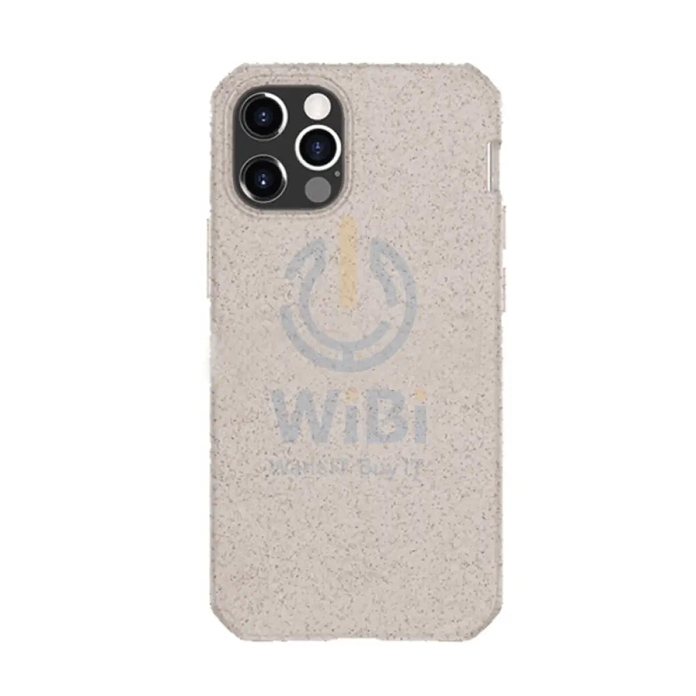 Itskins Biodegradable Case For iPhone 12 Pro Max - Natural Accessories > Mobiles & Tablets