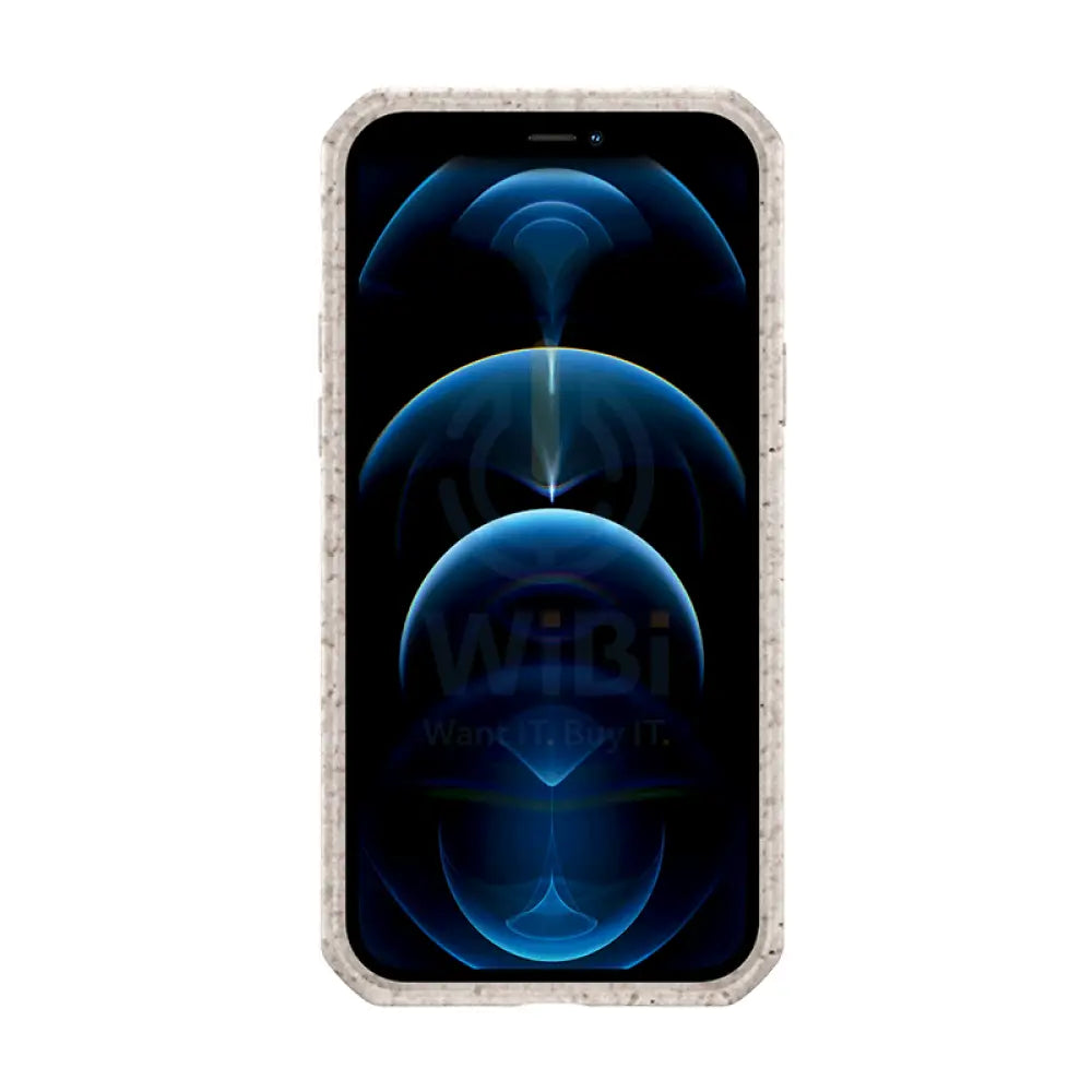Itskins Biodegradable Case For iPhone 12 Pro Max - Natural And Transparent Accessories > Mobiles & Tablets