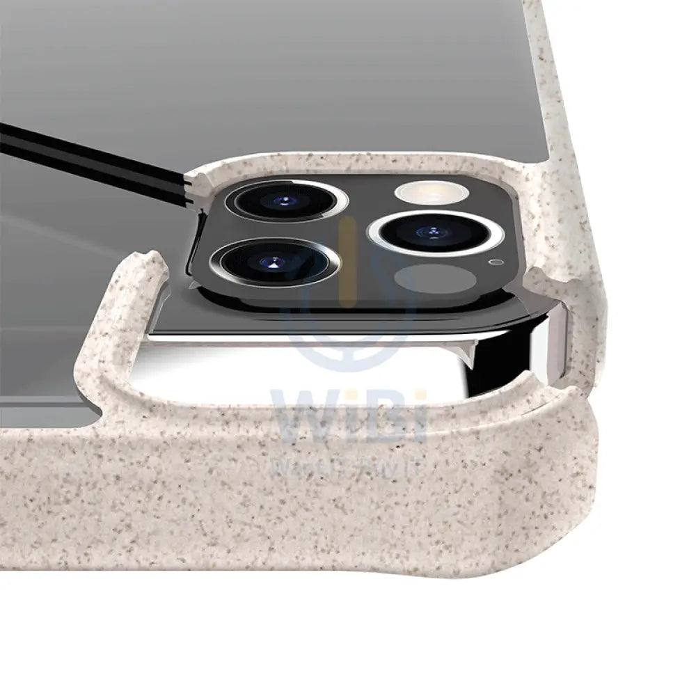 Itskins Biodegradable Case For iPhone 12 Pro Max - Natural And Transparent Accessories > Mobiles & Tablets