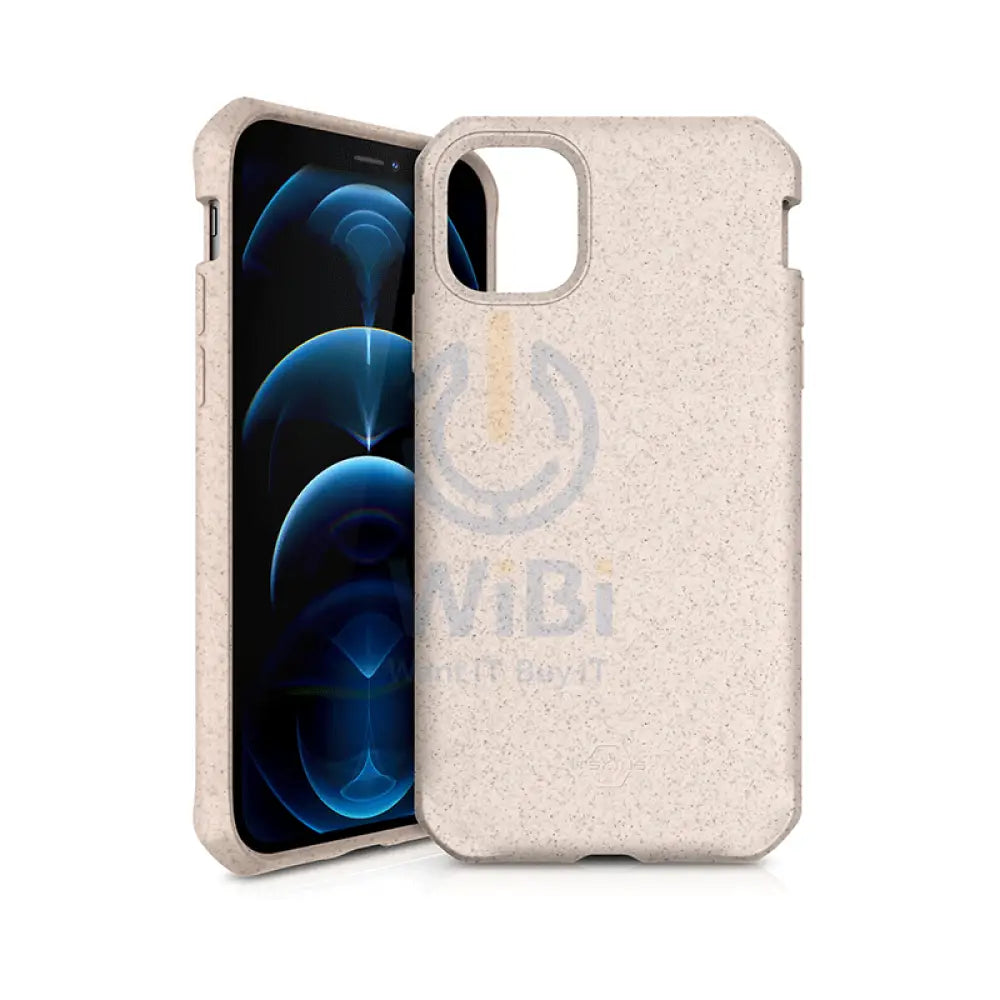 Itskins Biodegradable Case For iPhone 12 & 12 Pro - Natural Accessories > Mobiles & Tablets