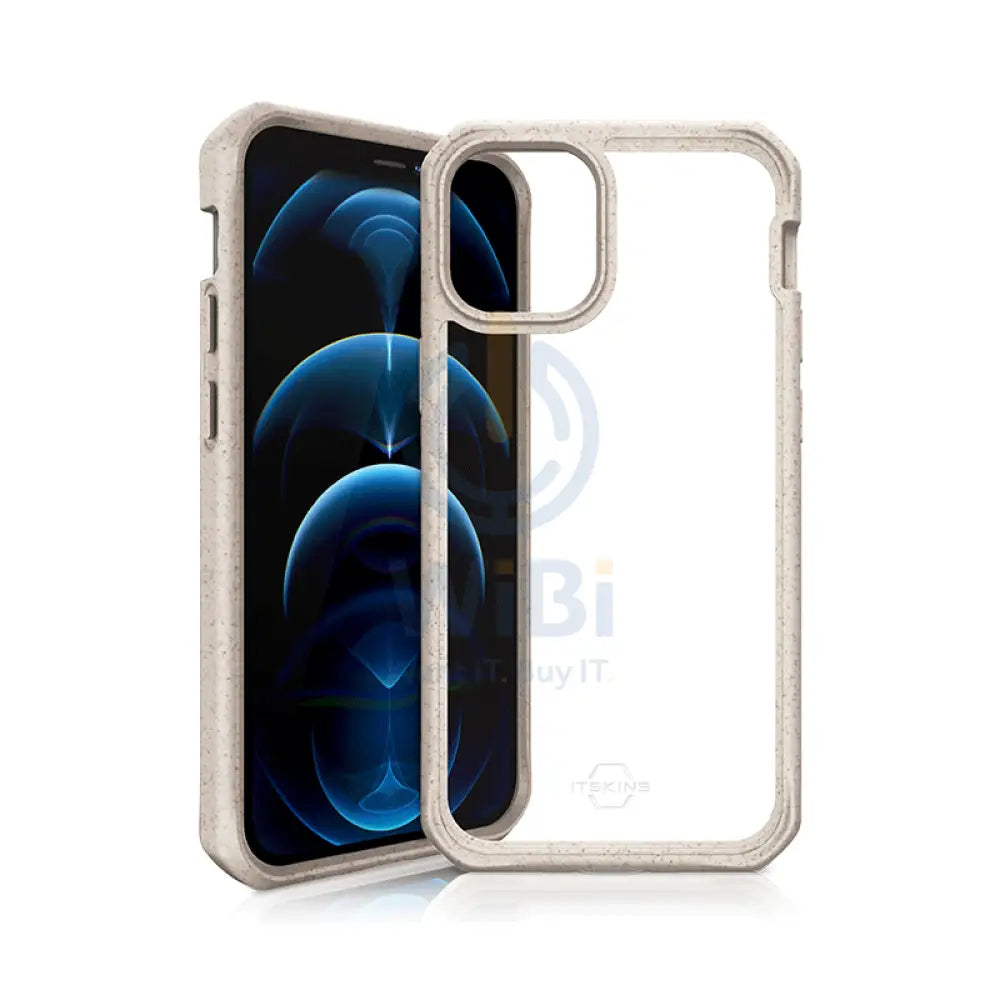 Itskins Biodegradable Case For iPhone 12 & 12 Pro - Natural And Transparent Accessories > Mobiles & Tablets