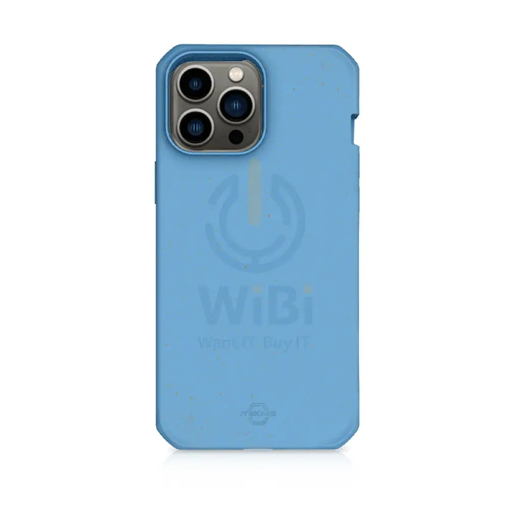 Itskins Biodegradable Case For iPhone 13 Pro - Blue Accessories > Mobiles & Tablets