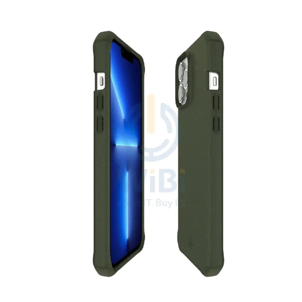 Itskins Biodegradable Case For iPhone 13 Pro Max - Olive Green Accessories > Mobiles & Tablets
