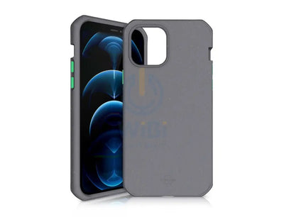 Itskins Feroniabio Summit Case For iPhone 12 Pro Max 3M Anti Shock - Grey And Green Accessories > Mobiles & Tablets >