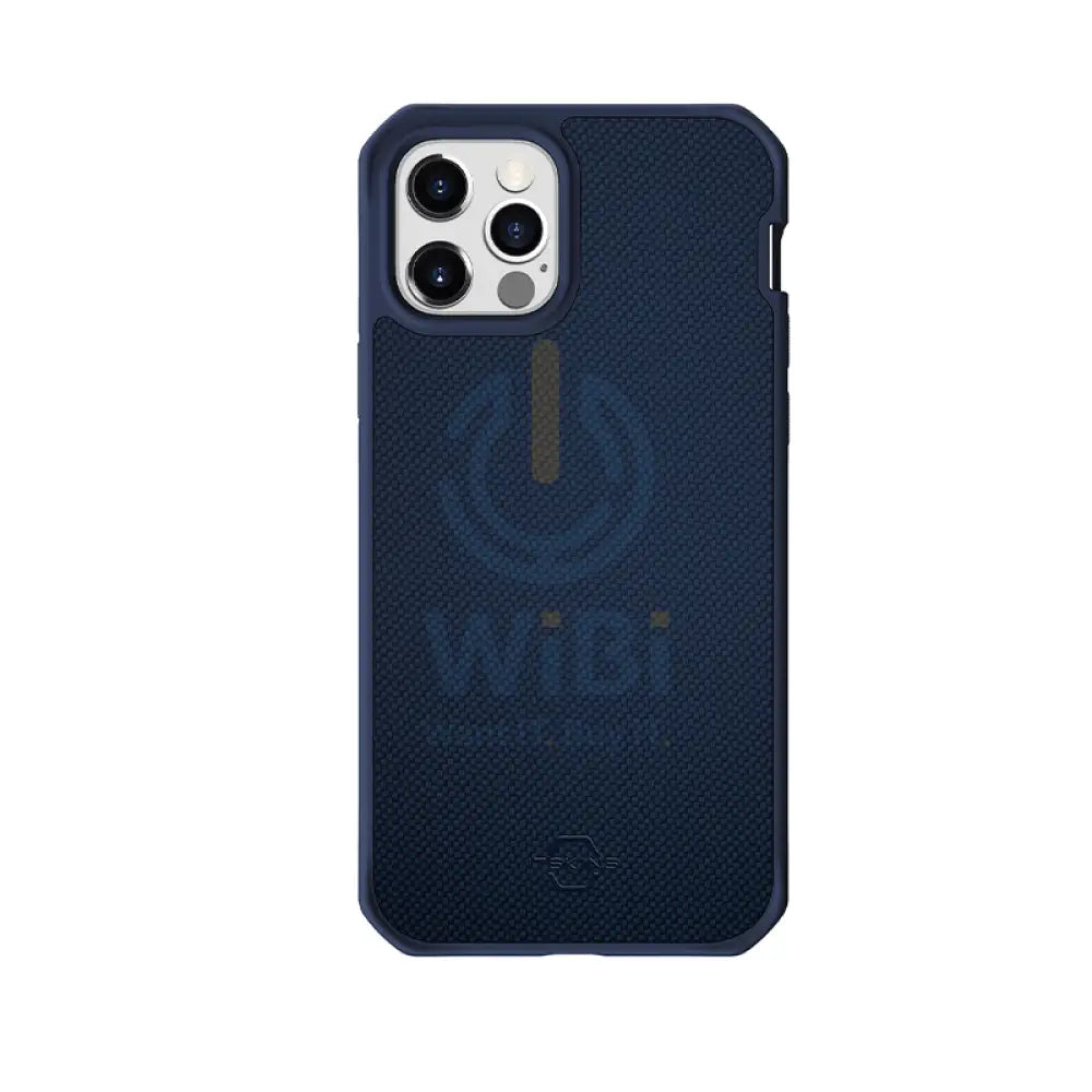 Itskins Hybrid Ballistic Case - Apple iPhone 12 & 12 Pro / Dark Blue Accessories > Mobiles & Tablets