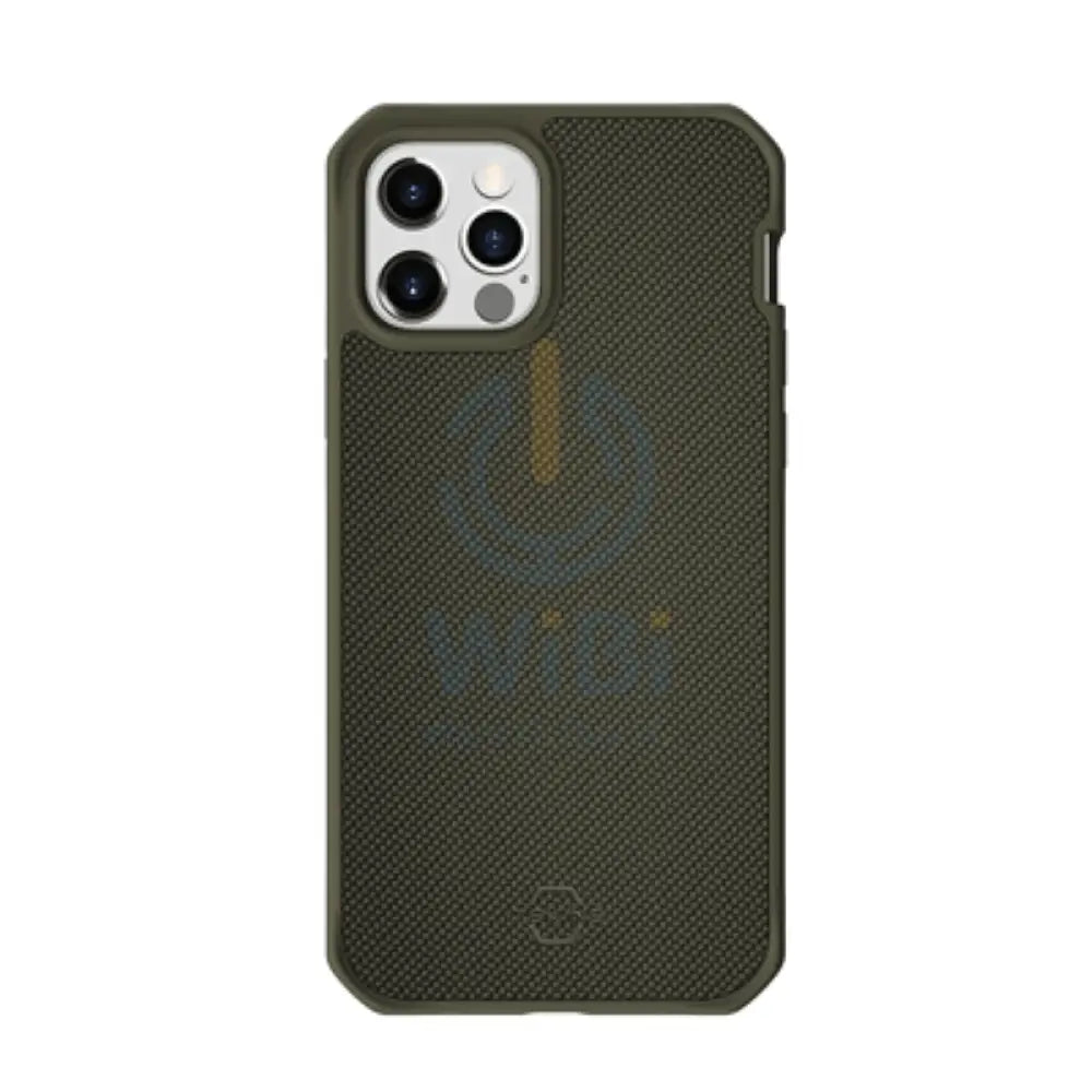 Itskins Hybrid Ballistic Case - Apple iPhone 12 Pro Max / Kaki Accessories > Mobiles & Tablets