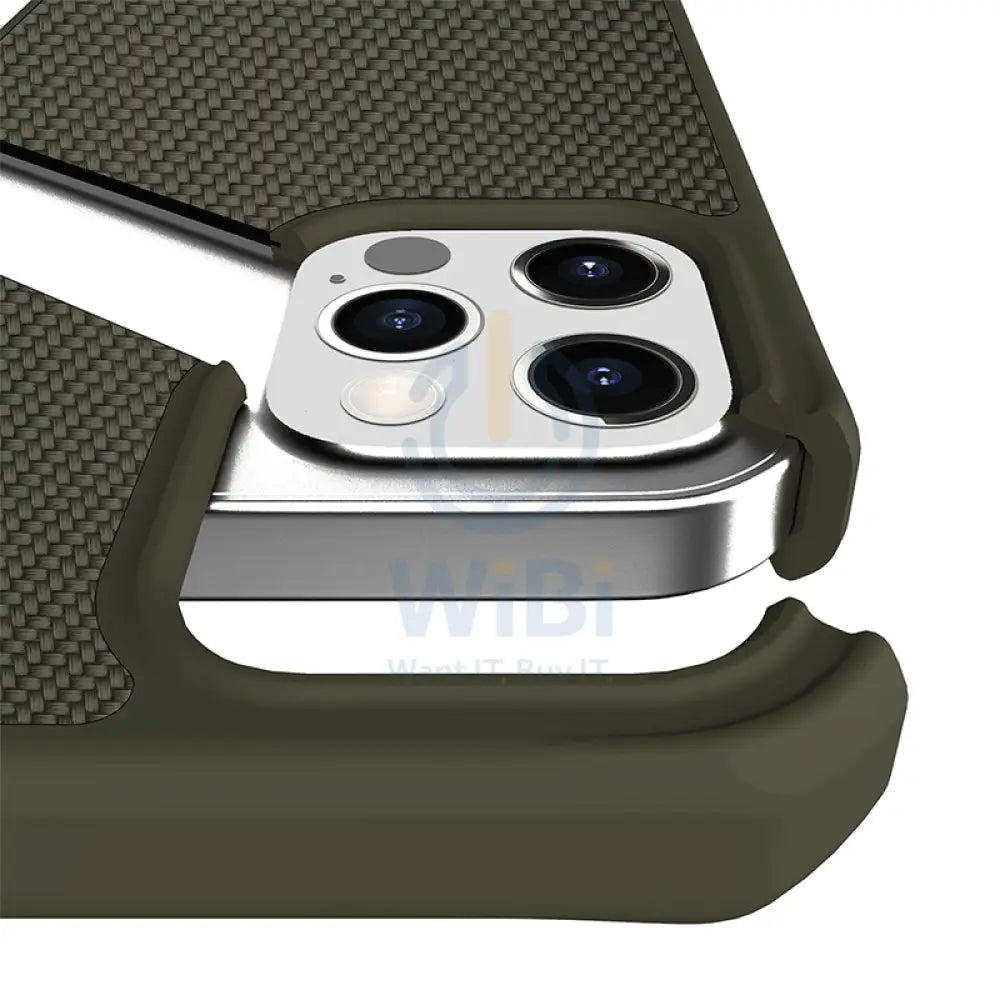 Itskins Hybrid Ballistic Case - Apple iPhone 12 Pro Max / Kaki Accessories > Mobiles & Tablets