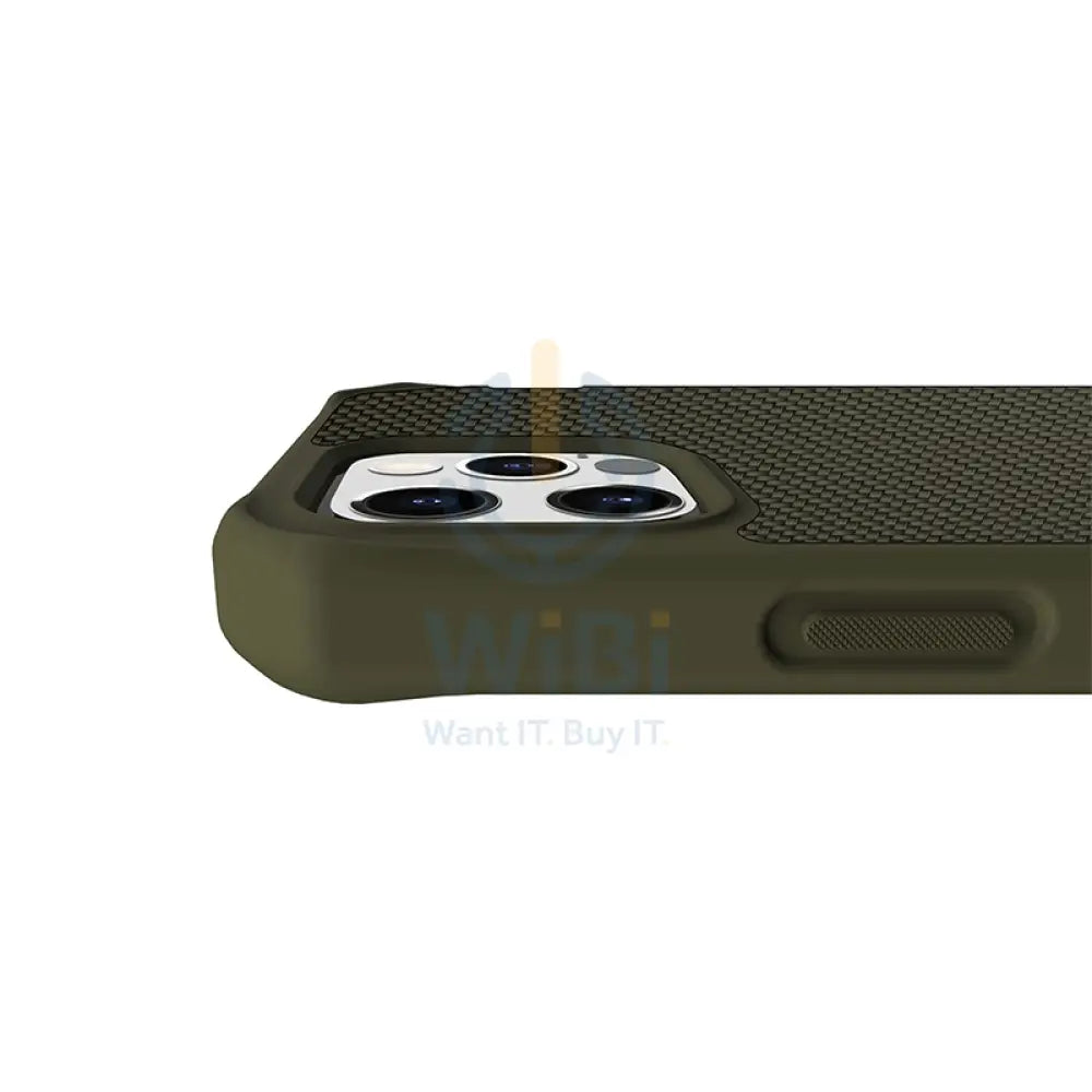 Itskins Hybrid Ballistic Case - Apple iPhone 12 Pro Max / Kaki Accessories > Mobiles & Tablets