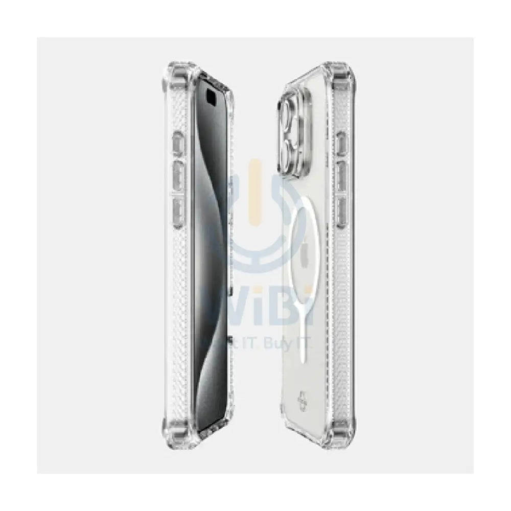 Itskins Hybrid Clear Case - Apple iPhone 16 Pro (6.3’’) Transparent Accessories > Mobiles & Tablets > Mobiles > Covers