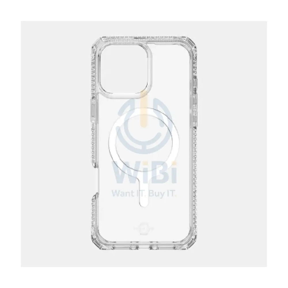 Itskins Hybrid Clear Case - Apple iPhone 16 Pro (6.3’’) Transparent Accessories > Mobiles & Tablets > Mobiles > Covers