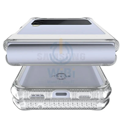 Itskins Hybrid Clear Case - Samsung Galaxy Z Flip 4 / Transparent Accessories > Mobiles & Tablets