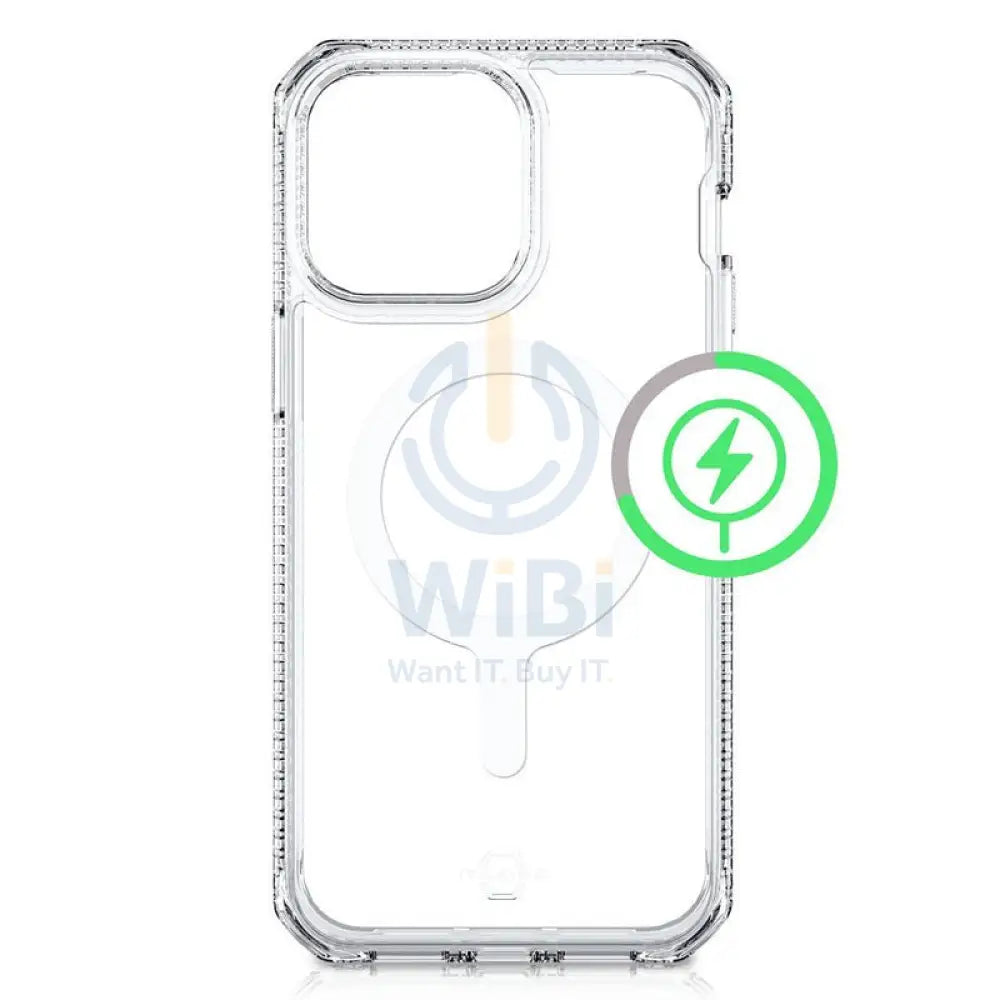 Itskins Hybrid Clear Magsafe Case - iPhone 14 Pro / Transparent Accessories > Mobiles & Tablets