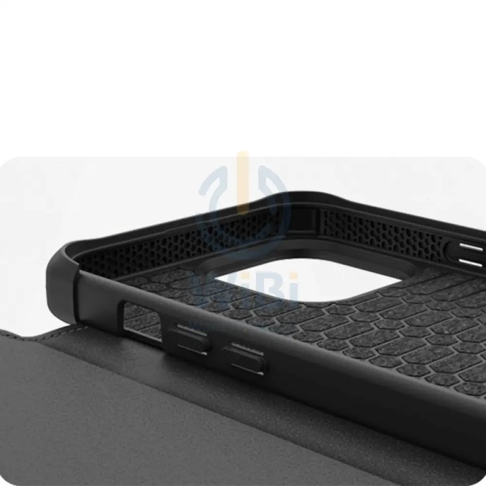 Itskins Hybrid Folio Leather Series Cover - Apple iPhone 13 Pro / Black Accessories > Mobiles & Tablets