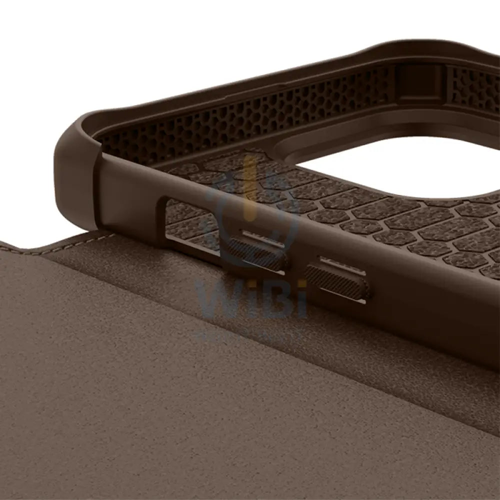 Itskins Hybrid Folio Leather Series Cover - Apple iPhone 13 Pro / Brown Accessories > Mobiles & Tablets