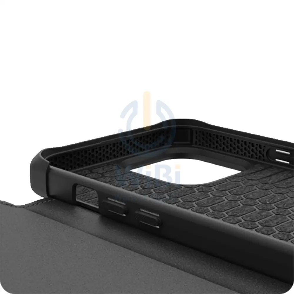 Itskins Hybrid Folio Leather Series Cover - Apple iPhone 13 Pro Max / Black Accessories > Mobiles & Tablets