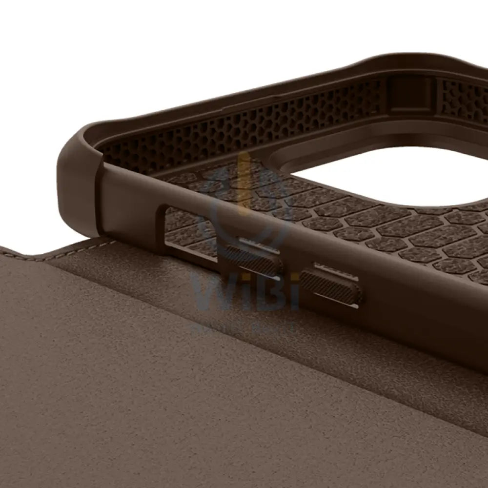 Itskins Hybrid Folio Leather Series Cover - Apple iPhone 13 Pro Max/ Brown Accessories > Mobiles & Tablets