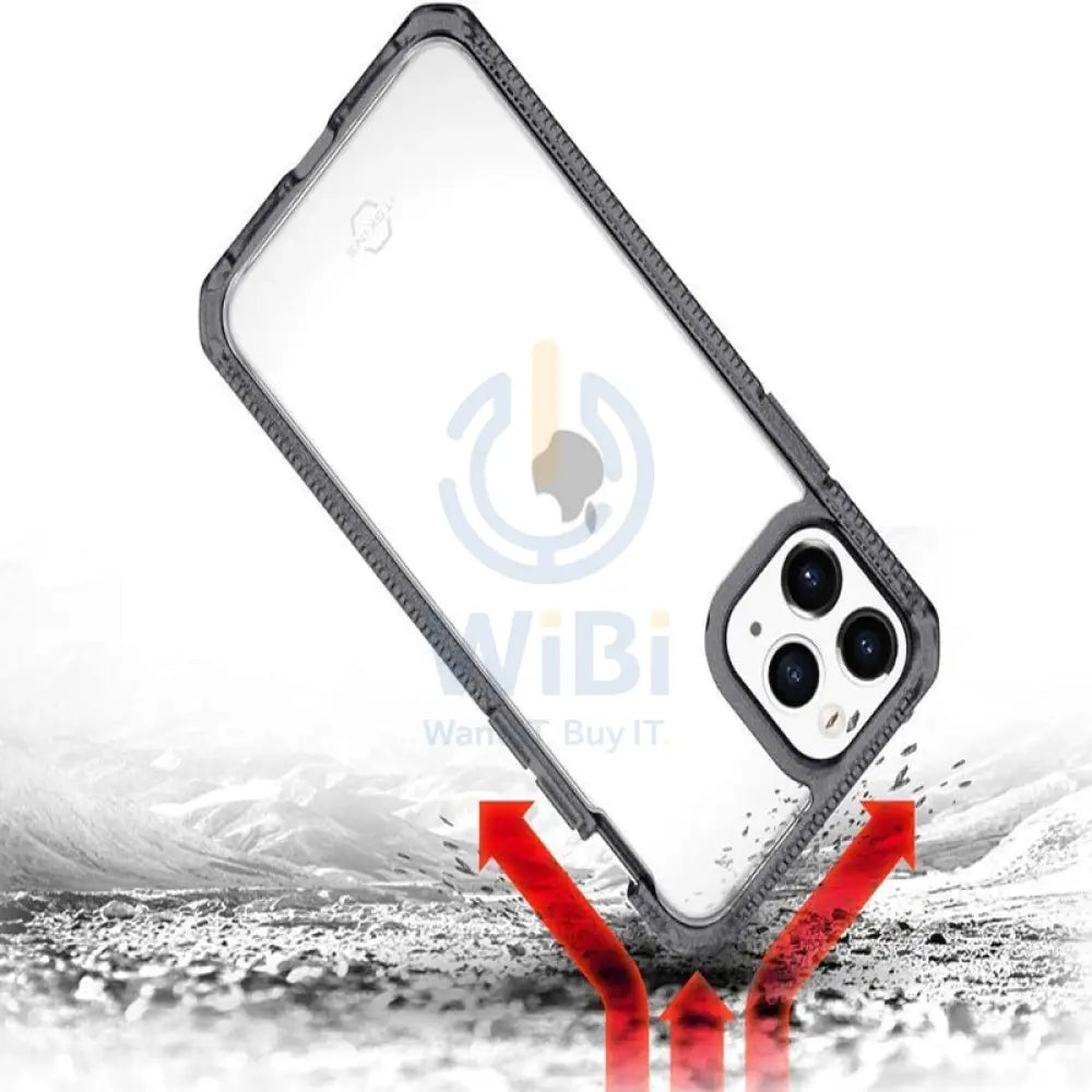 Itskins Hybrid Frost Case - Apple iPhone 11 Pro / Black Accessories > Mobiles & Tablets