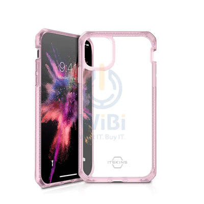 Itskins Hybrid Frost Case For iPhone 11 Pro Max - Light Pink Accessories > Mobiles & Tablets