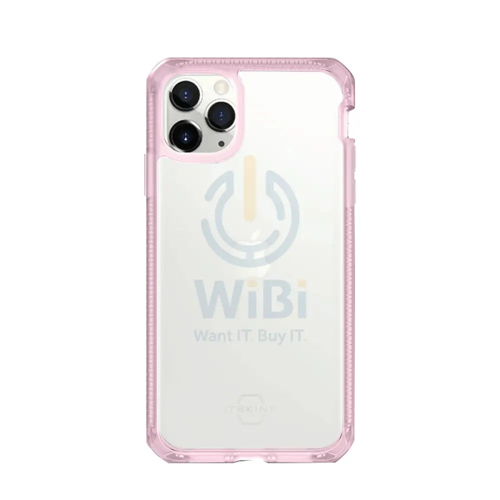 Itskins Hybrid Frost Case For iPhone 11 Pro Max - Light Pink Accessories > Mobiles & Tablets
