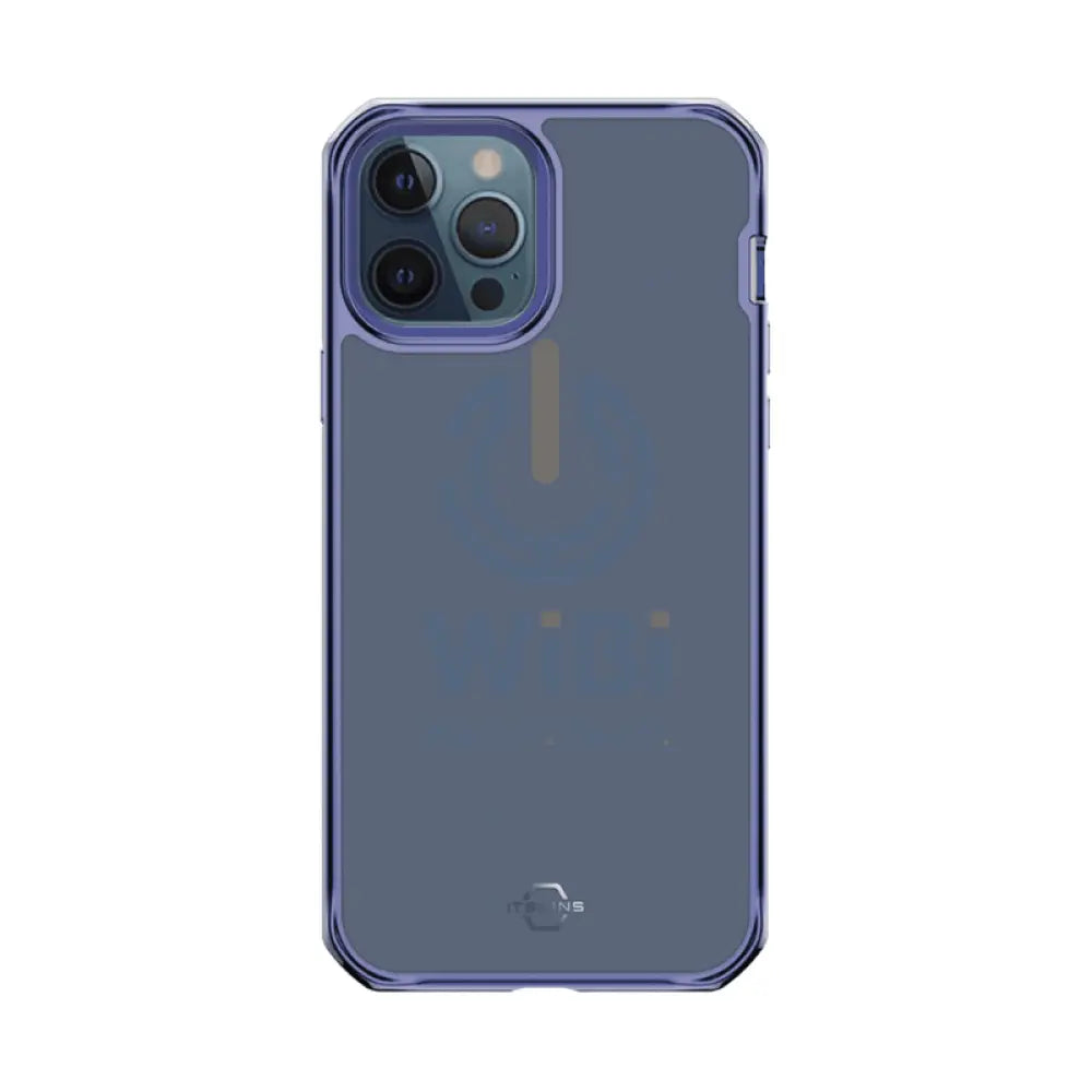 Itskins Hybrid Glass Case - Apple iPhone 12 Pro Max / Deep Blue Accessories > Mobiles & Tablets