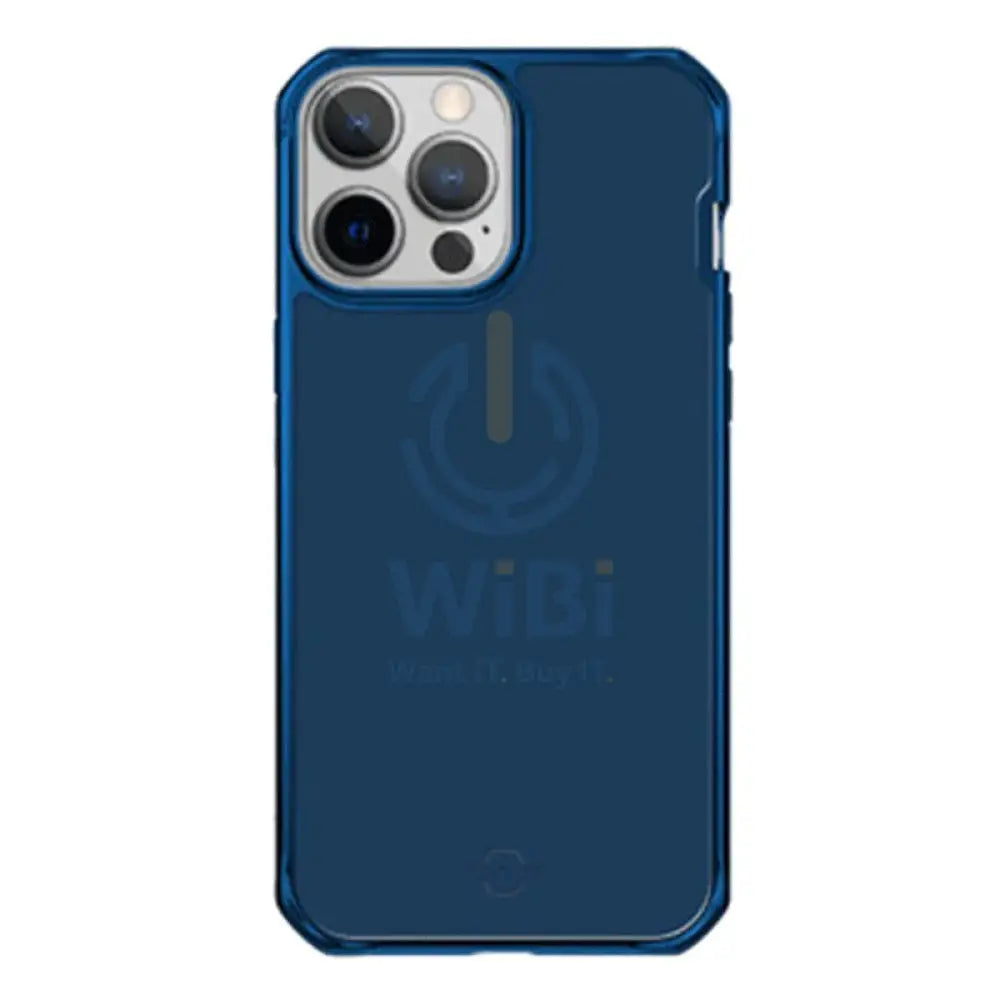 Itskins Hybrid Glass Case - Apple iPhone 13 Pro / Deep Blue Accessories > Mobiles & Tablets