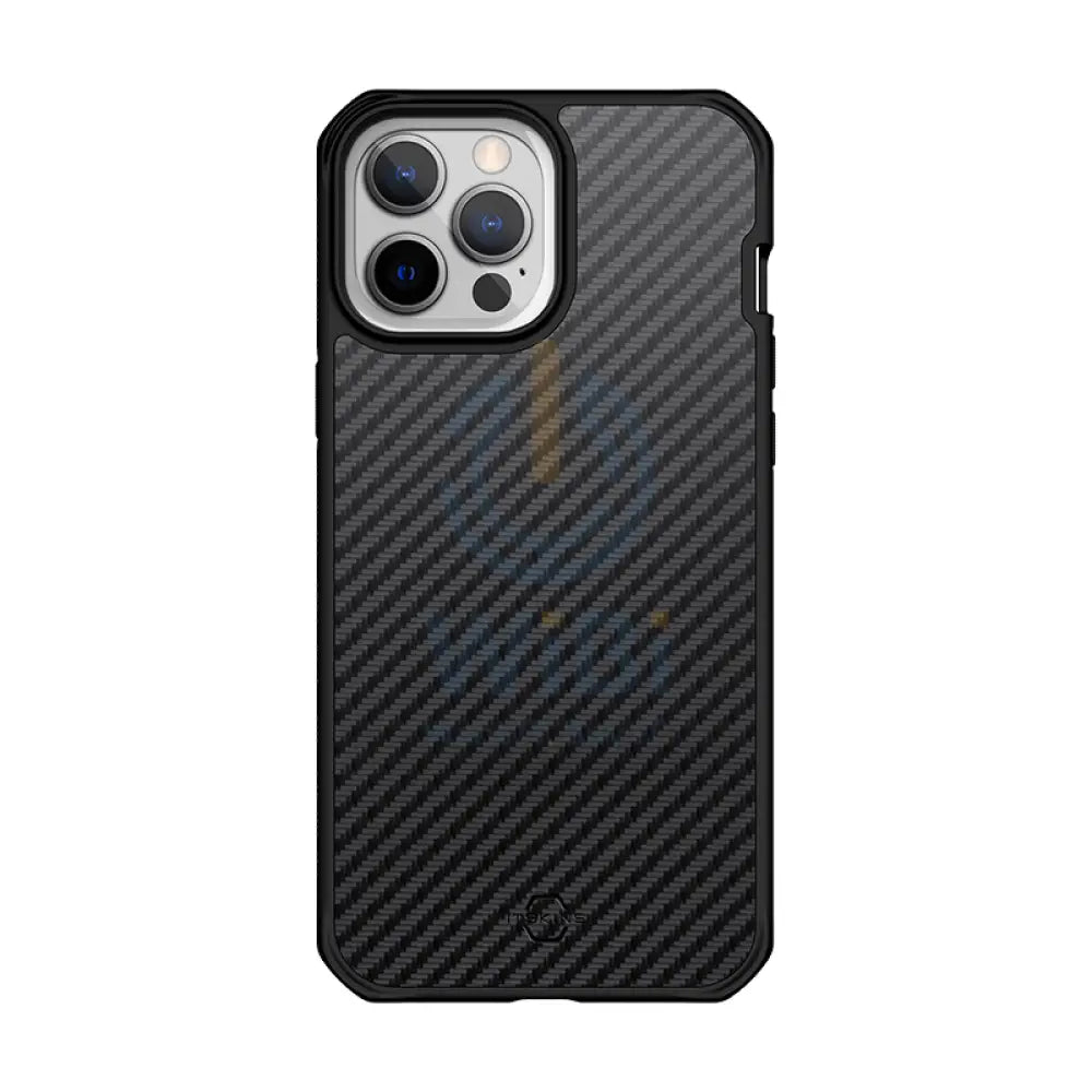 Itskins Hybrid Mag Carbon Series Cover For iPhone 13 Pro - Black1 Accessories > Mobiles & Tablets