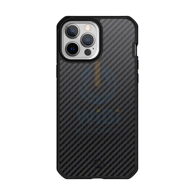 Itskins Hybrid Mag Carbon Series Cover For iPhone 13 Pro - Black1 Accessories > Mobiles & Tablets
